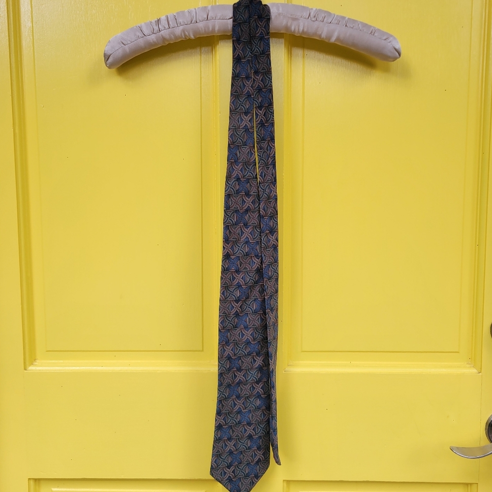 J. Garcia Jerry Garcia Silk Tie Curves and Lines Collection Ten Geometric